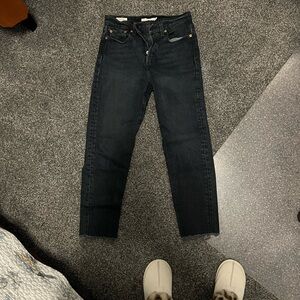 Black Denim Levi’s Jeans